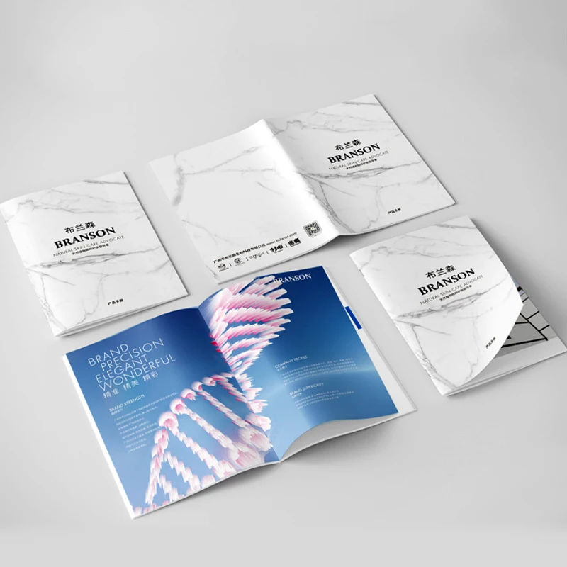 Custom A6 Coupon Advertising Bindi Colour Instruction Manual Small Mini Booklet Printing Service