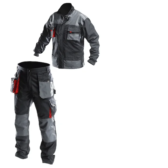 OEM Logo Workwear Uniform Electrician  Welding work clothing  Men Safety Work Shirt and pants