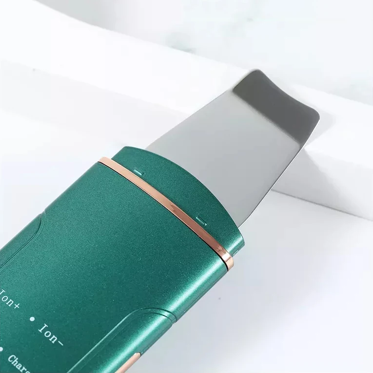 OEM multifuncional beauty care ultrasonic peeling skin scrubber deep face cleaning skin scrubber