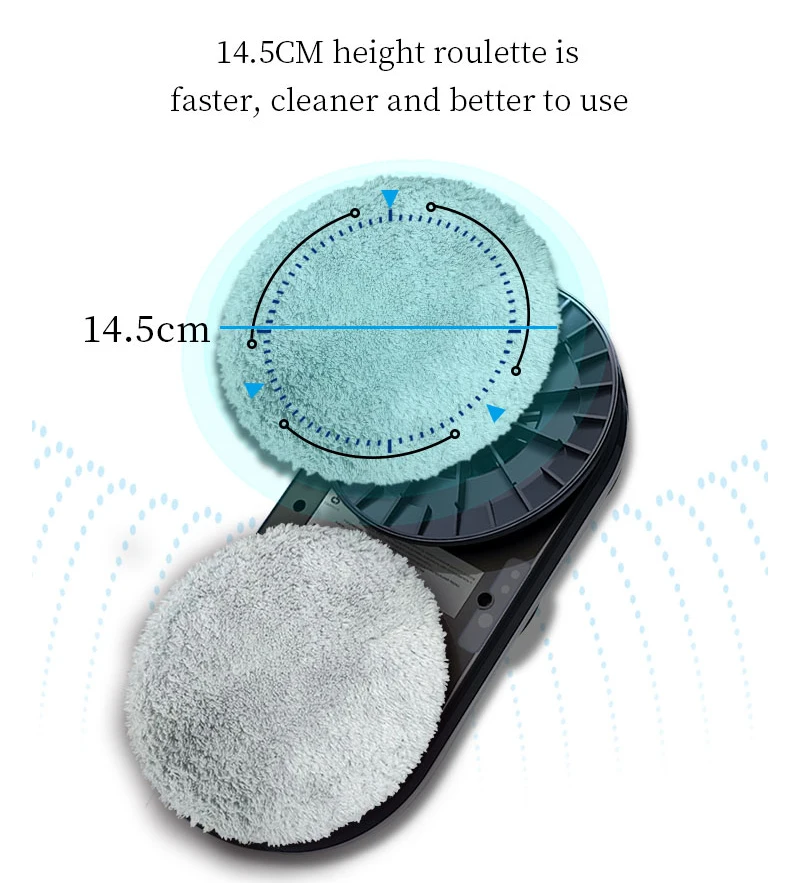 Window Cleaning Robot High Suction Electric Window Cleaner Robot Anti-falling Remote Control Robot Vacuum Cleaner