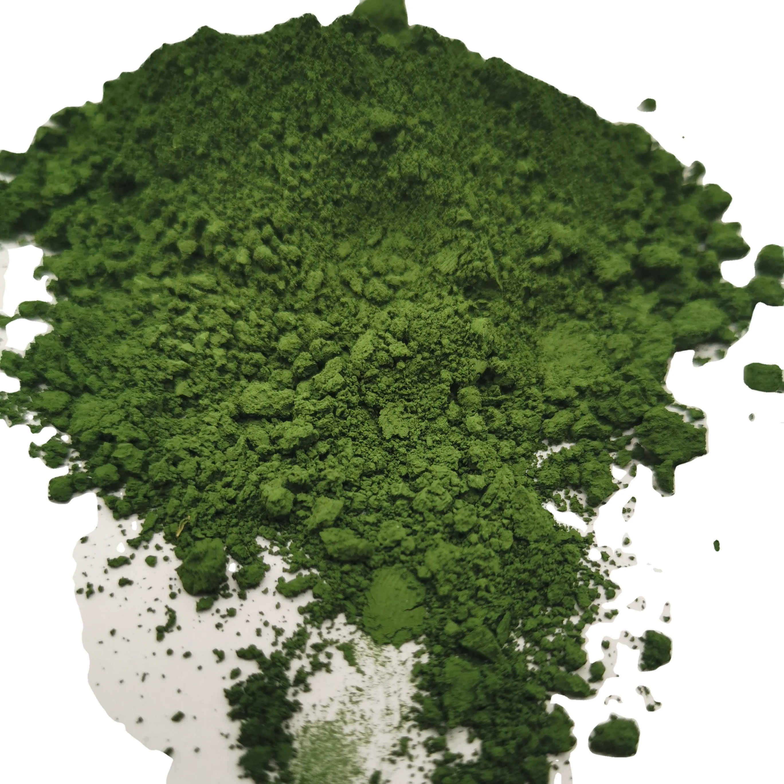 Superfine chrome oxide green, clear light powder