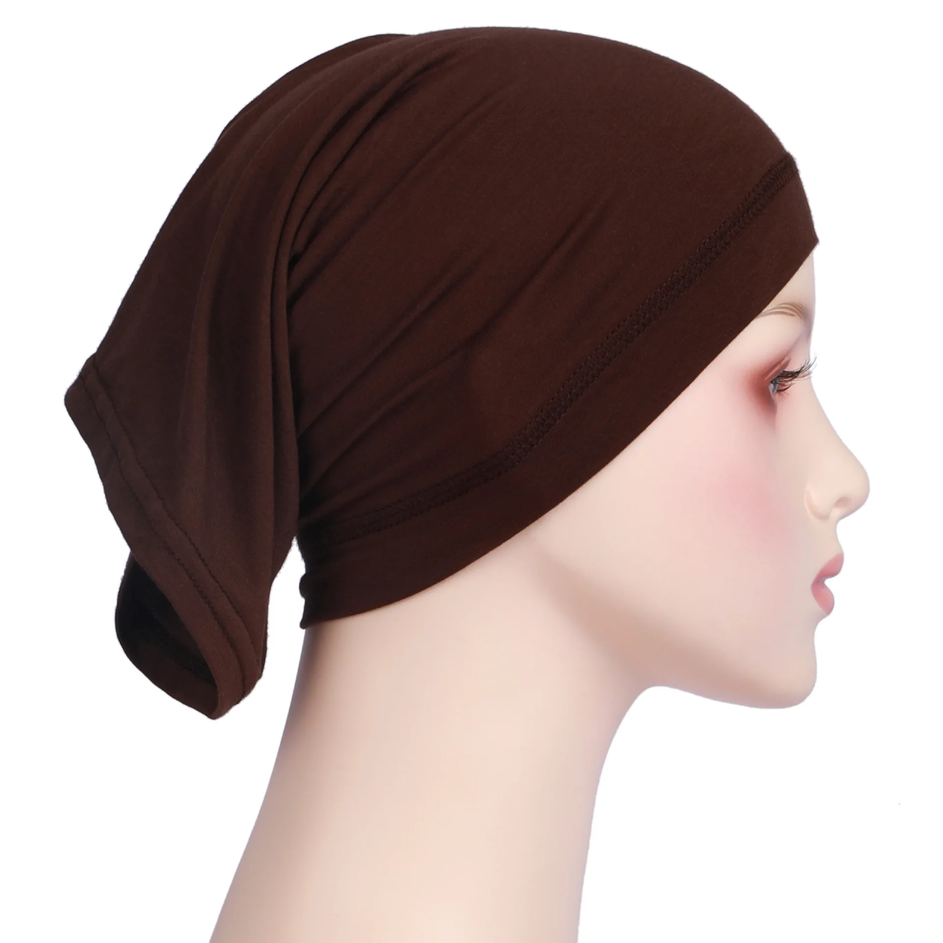 Wholesale Custom Popular Women Designer Tube Jersey Inner Cotton For Muslim Malaysia Hijab Cap