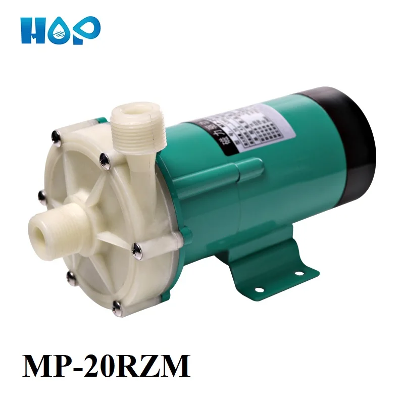 Хип-хоп MP-20RZM Мини магнитный привод насоса PP пластиковая микро насос работающий от силы магнита химический без уплотнения вала