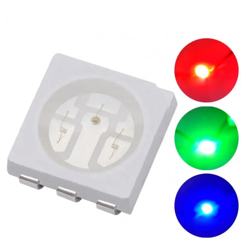 Программируемый смарт-2835 3528 3535 5050 RGB RGBW W адресуемый светодиодный чип