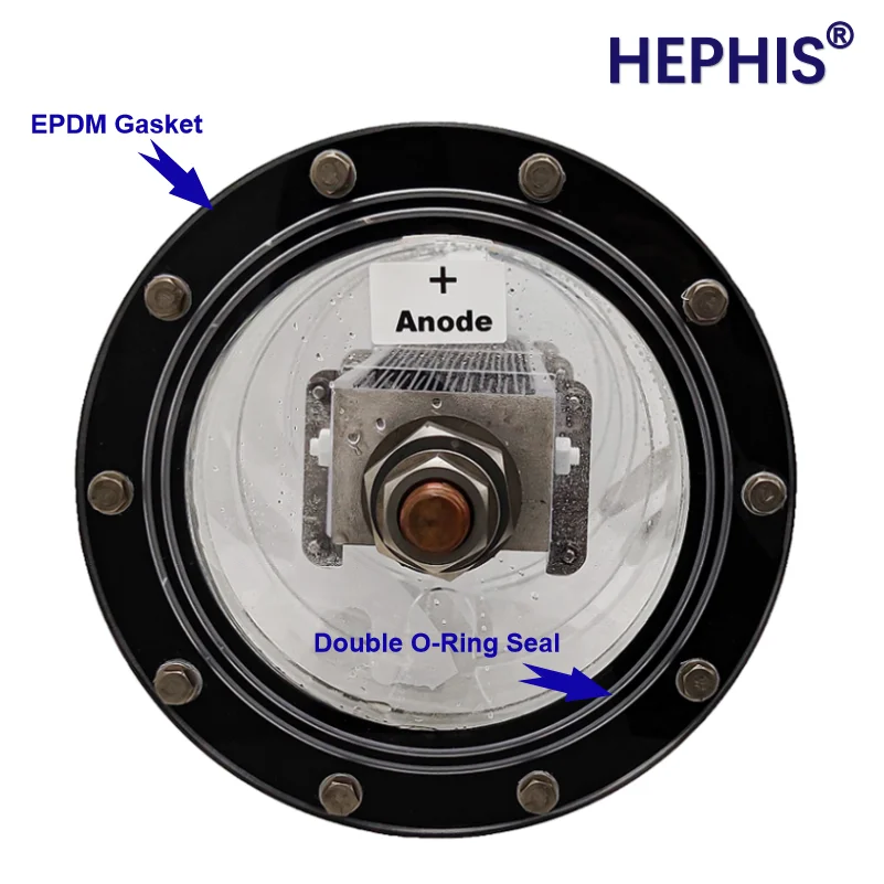 Генератор гипохлорита натрия, электролизер на титановой основе, электролитический элемент, титановый электрод