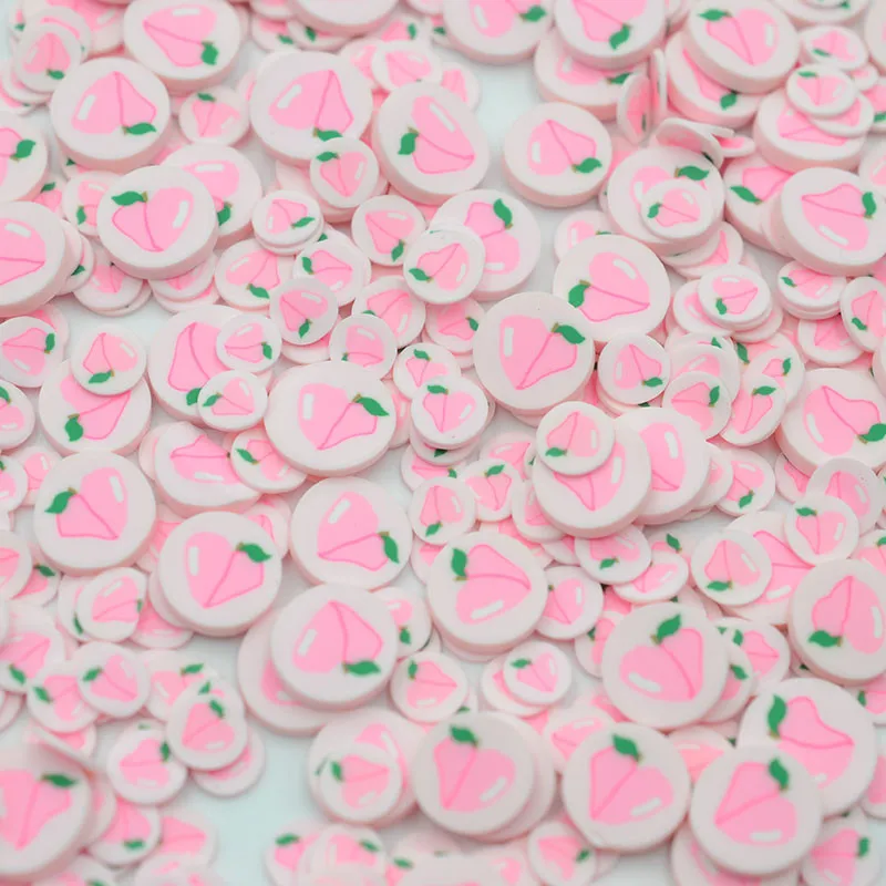 Polymer Clay For Nail Art Kawaii Bear Charms Candy Color Multi Designs Filling DIY 	Clay Cutters Polymer In Bulk Custom Designs