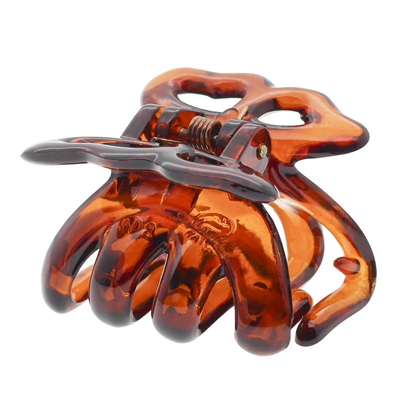 Custom Logo Small Hair Claws Girls Claw Clips Butterfly Hair Clip Claws