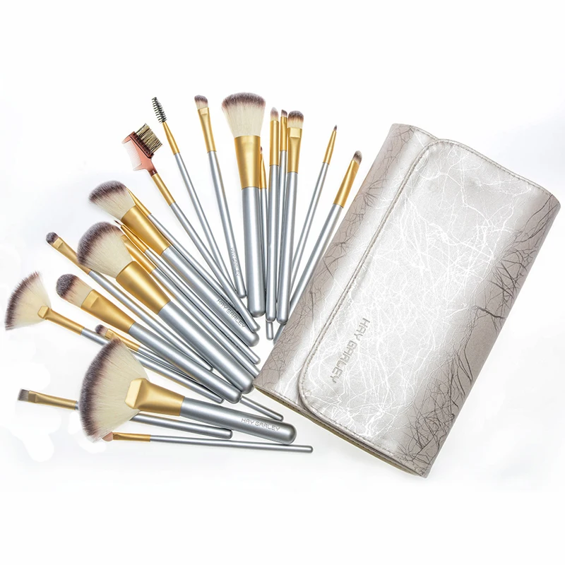 
2020 New Arrival 22pcs Royalblue Cosmetic Brush Tools Beauty High Quality Makeup Brush Set 