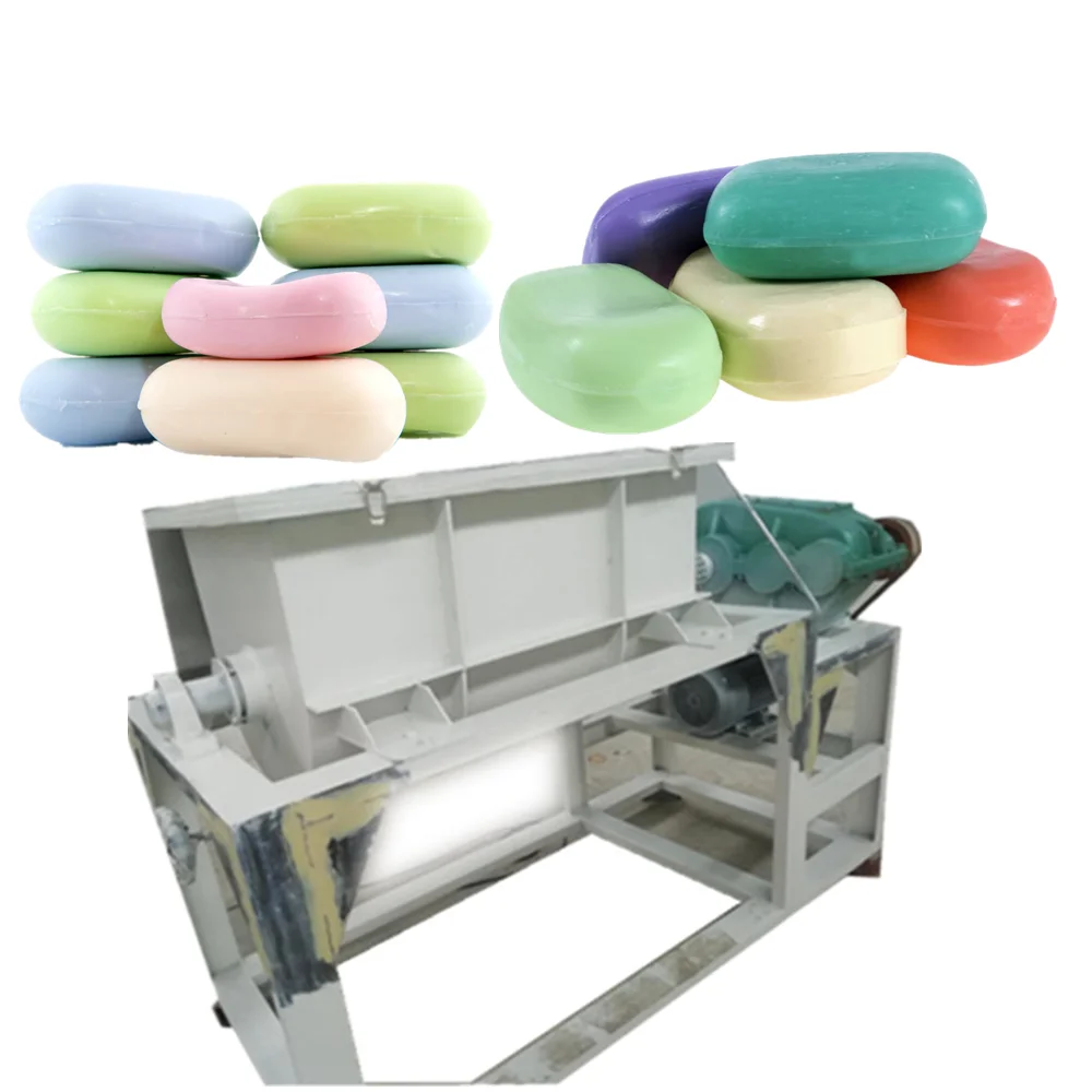 Automatic Toilet Soap Making Plodding Extruding Machine Plodder Laundry Soap Stamping Machine Soap Making Equipment Line