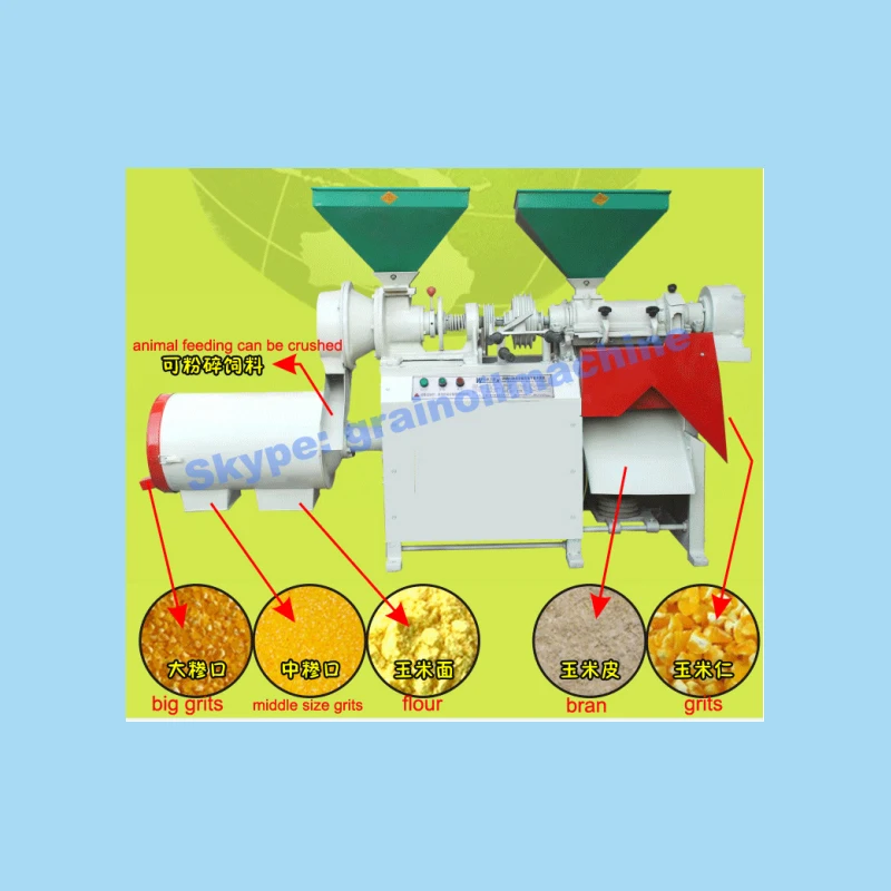 Электрическая машина для удаления шелухи кукурузы
