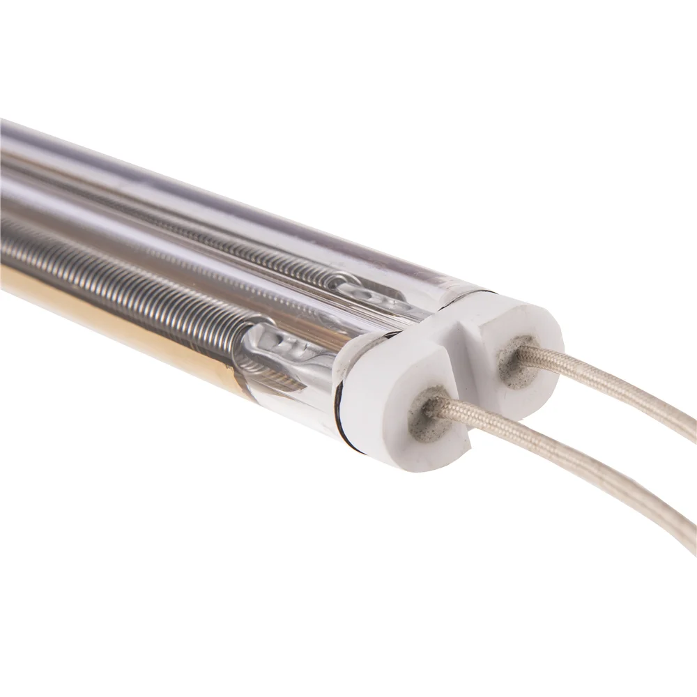 2000w ir lamp heater quartz halogen lamp tube infrared heating paint lamp