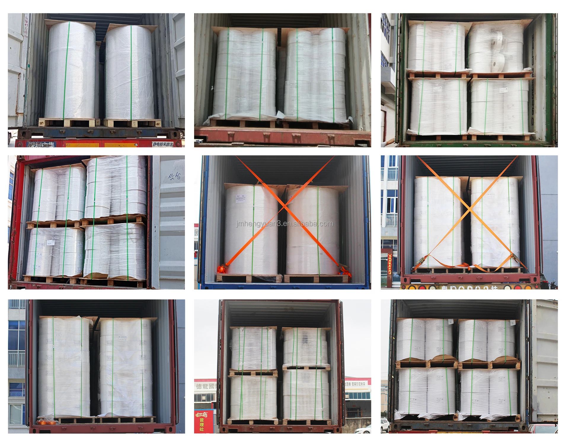 75 micron White Synthetic Self Adhesive Paper Jumbo Label Film PP Synthetic Paper Label Jumbo Roll