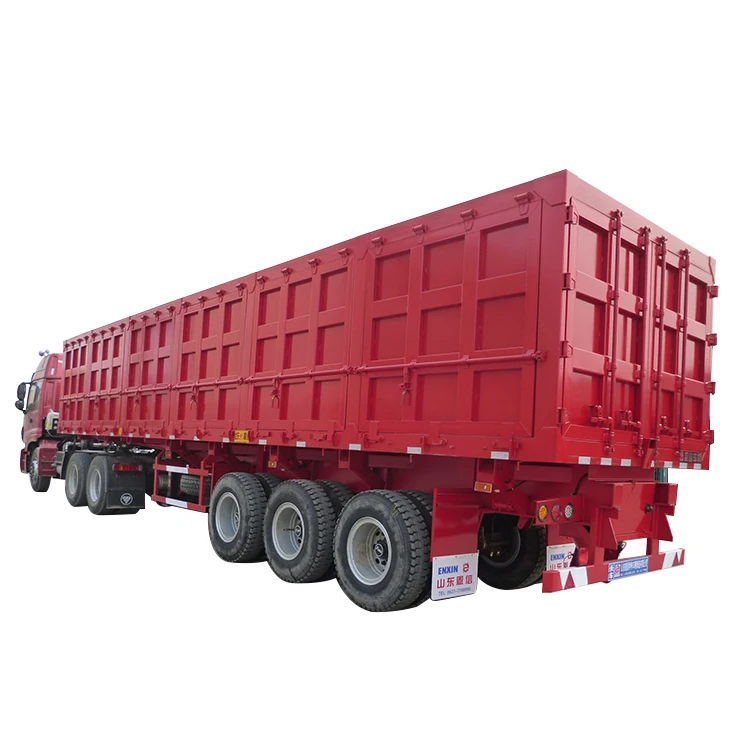 3 Axles Dump Semi Trailer Tipper Trailer/Dumper/Tipping Semi Truck Trailer For Sale