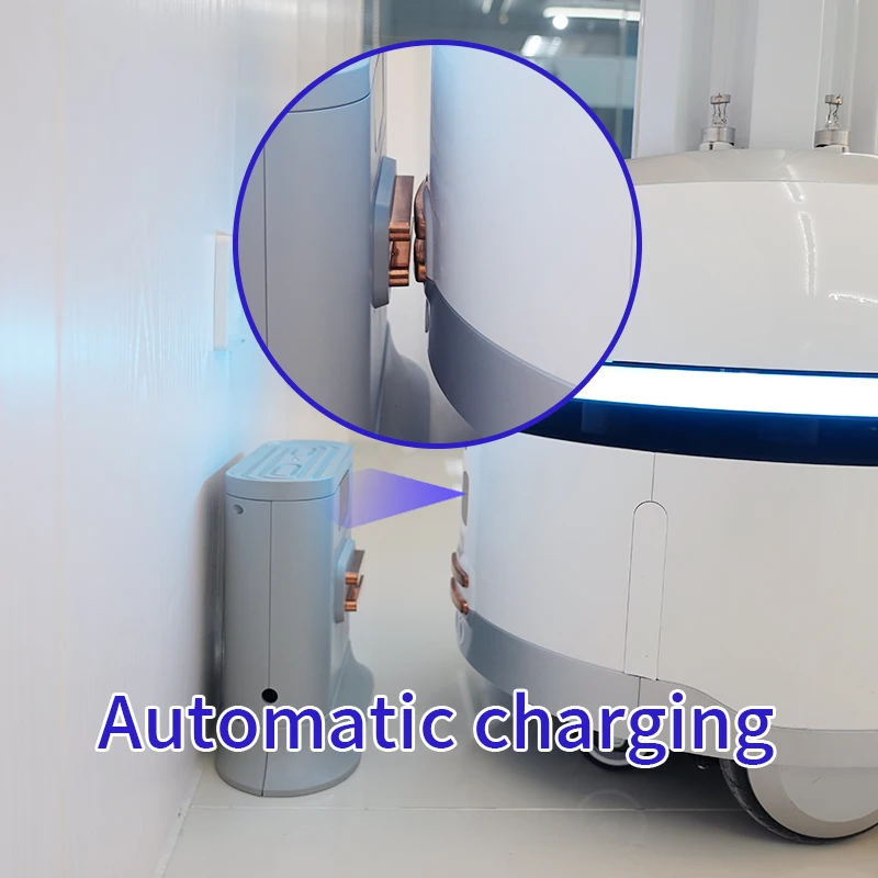 OEM UVC Disinfection Robot Disinfection Ai Robot Customization Sterilization Guard Disinfection Robots