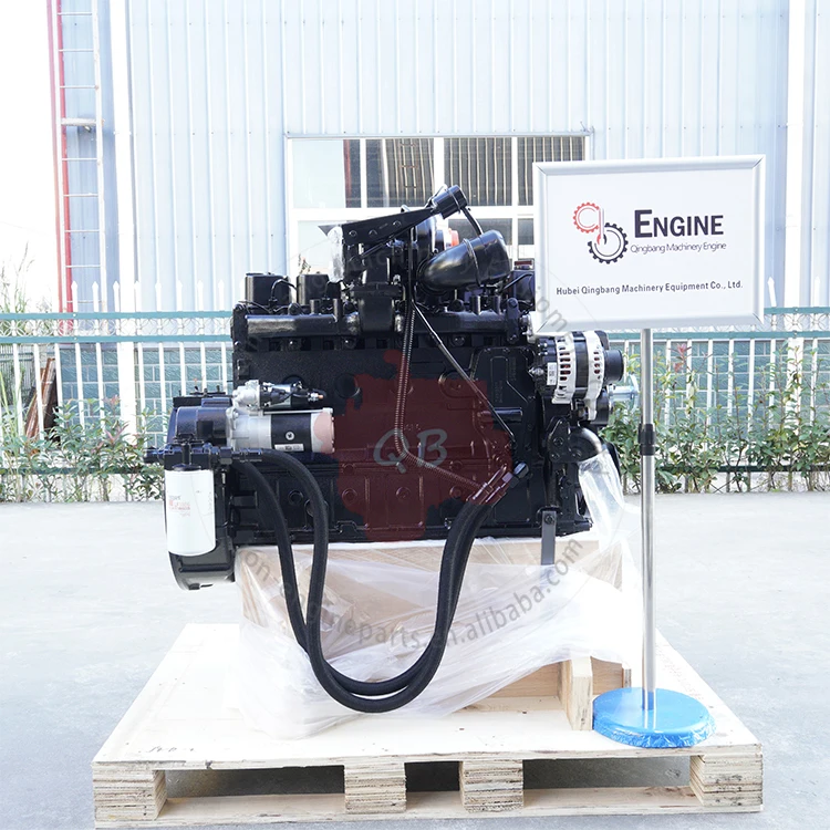 6BTAA5.9-C150 Cummins Engine Assembly cummins 6bt 5.9 cummins 6btaa5.9-c150 6bt R225-7 SAA6D102  PC220-7 crawler Excavator