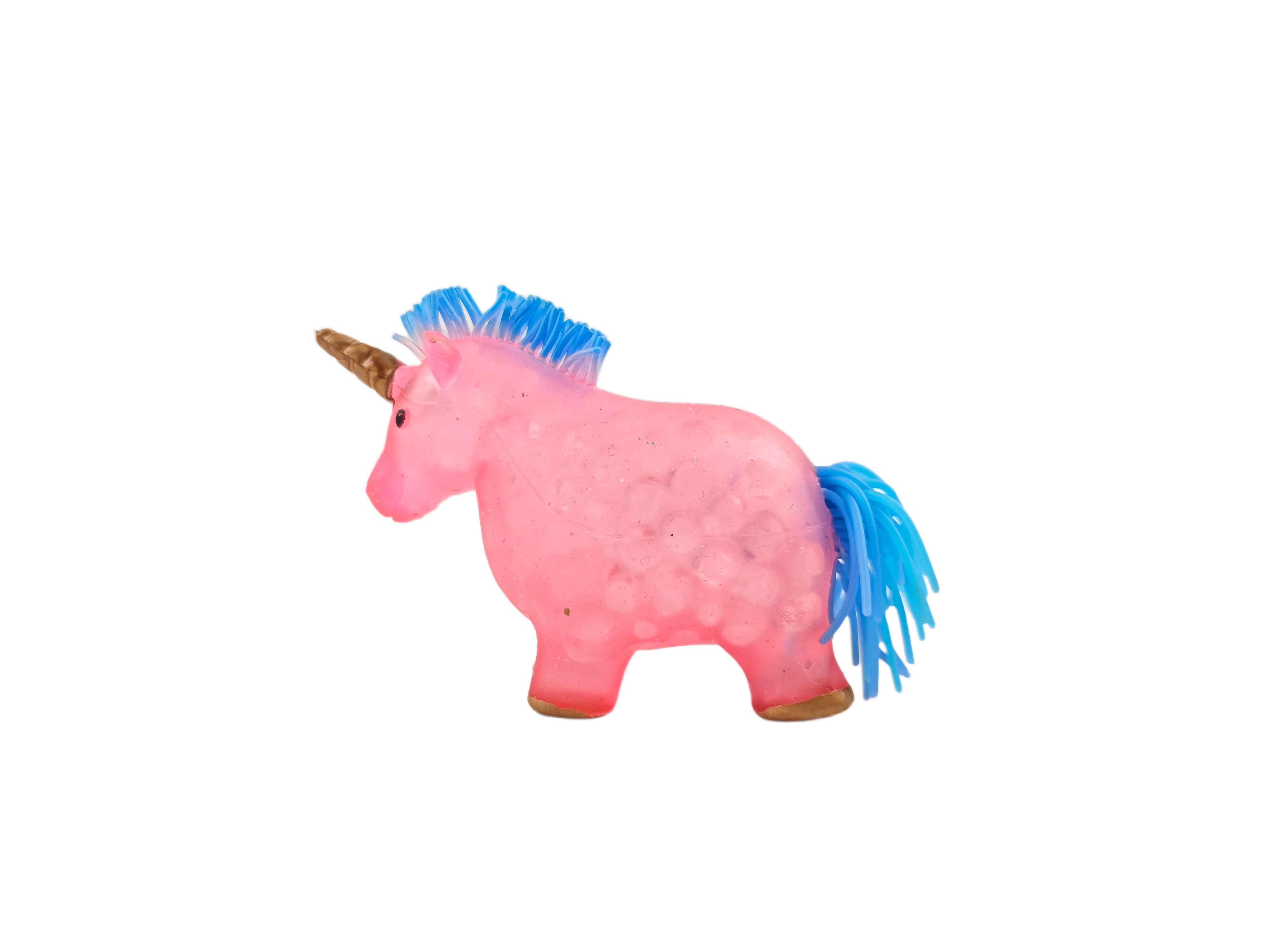 Unicorn Squishy Stress Balls Toy for Kids and Adults Sensory Fidget Squeeze Water Beads Inside Unicorn Toys