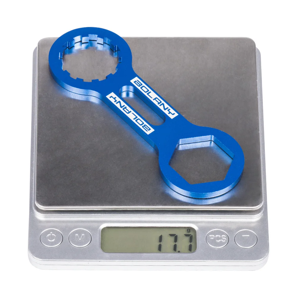 Mountain bike front fork crown cover wrench shock absorber air upper removal tool repair