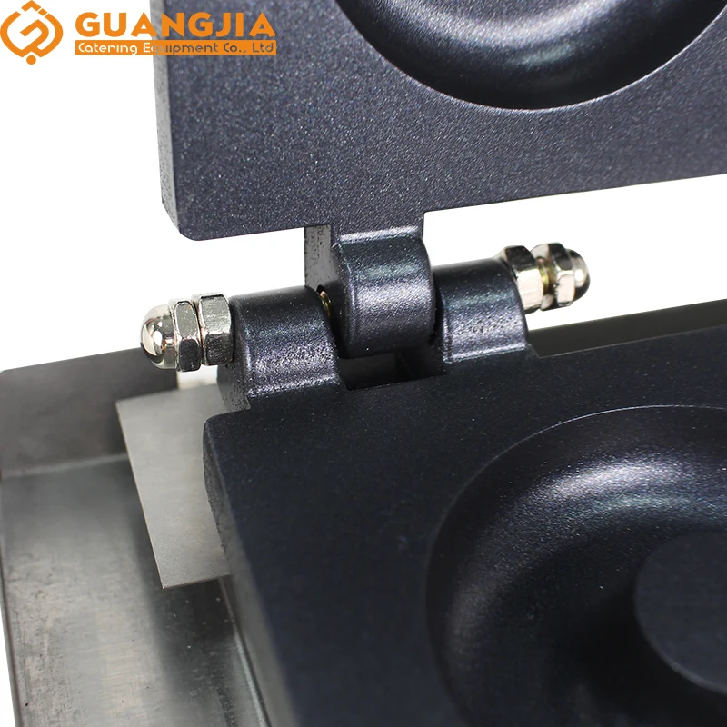 Commercial Mini 5-Hole Donut Maker Machine Nonstick Stainless Steel Home Restaurant Snack Waffle Doughnut Home Food Stainless