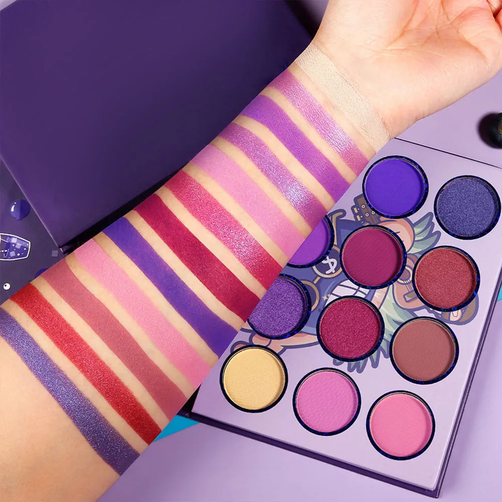 12-color Fruit Series Eyeshadow Palette Lasting Makeup Private Customization Eyeshadow Palette