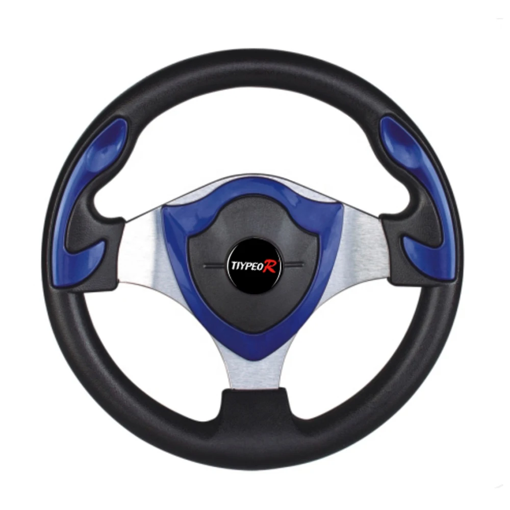 Universal 320mm Leather PU Aluminum JDM Steering Wheel Steering Car Aluminum Racing Accessory Steer Wheel