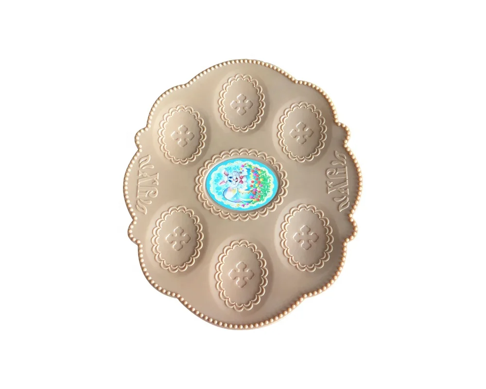Reusable  Egg plastic plate Egg dessert plate