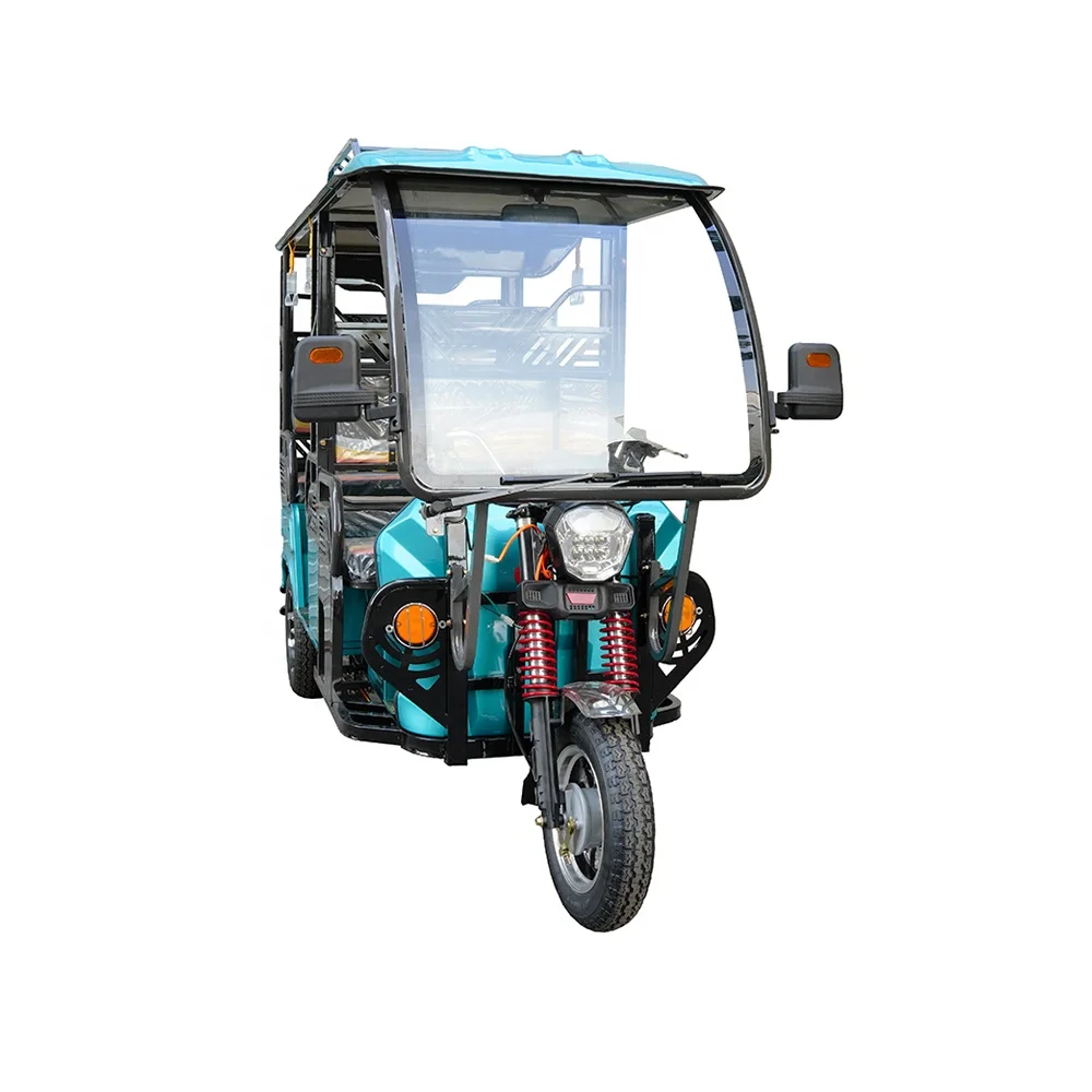 Passenger Motorized Tricycle Runabout 3 Wheel With Open Car Taxi MINI CABRIO Tuk Tuk Adult Cab Pedicab Trike