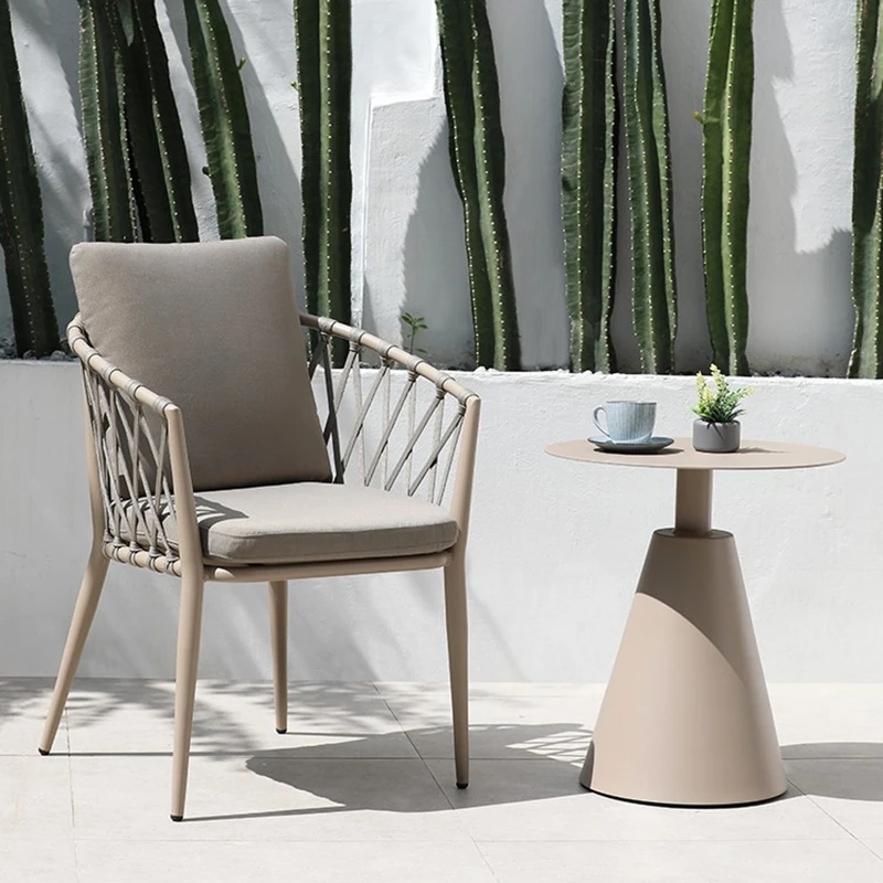 New Design Modern Patio Outdoor Rope Furniture for Garden Sofa Set Furniture Customized rope Chair