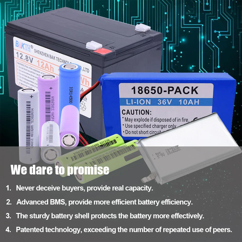 Wholesale 423048A-2P-2 3.7V 1300mAh Battery Pack Rechargeable Li-ion Battery for Electronic