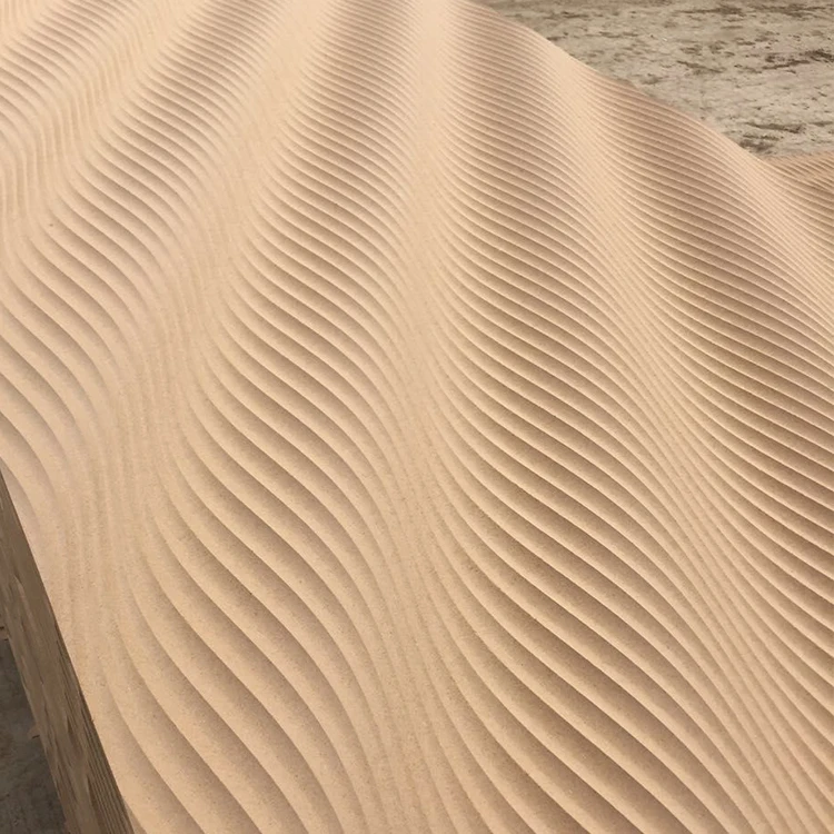 Wholesale price high gloss acrylic mdf boards density fiberboard groove China Factory Direct