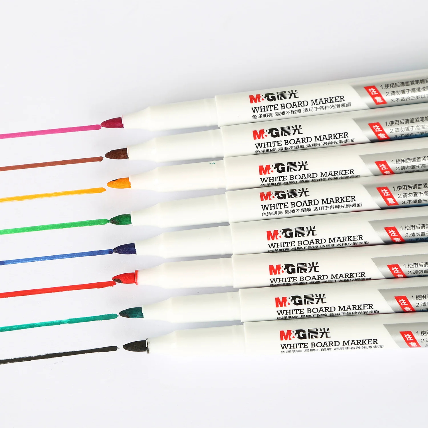 M&G Multiple Colors Dry Erase Promotional 8colors Whiteboard Marker Set