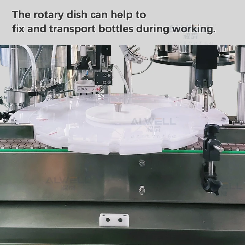 Liquid vial 10ml 30ml glass bottle essential oil cbd oil filling capping labeling machine manufacturer