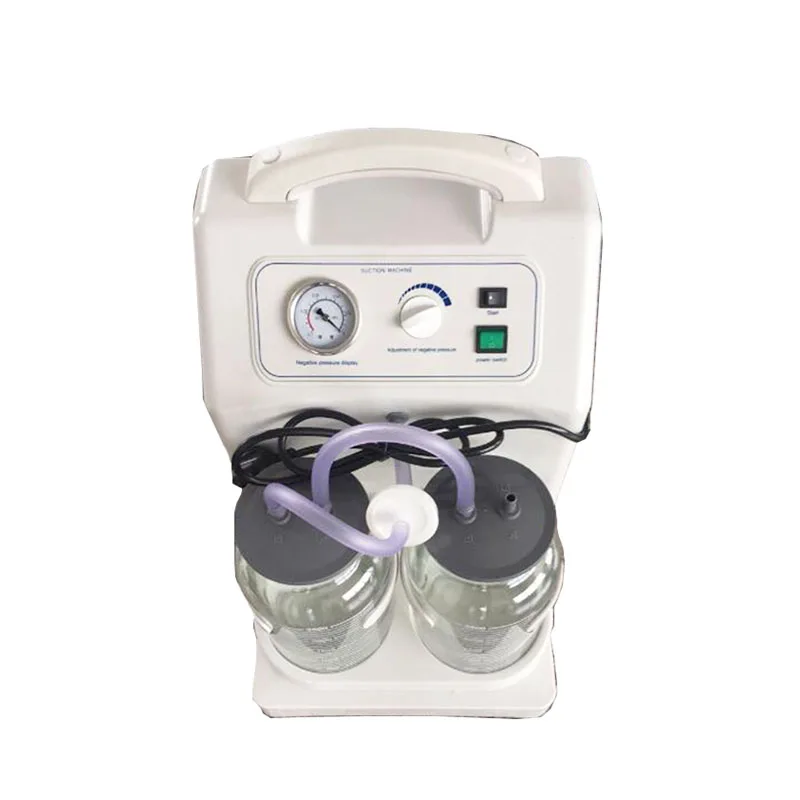 SM-90A Electrical Mobile Medical Dust Phlegm Suction Machine Unit Suction Apparatus with Foot Pedal