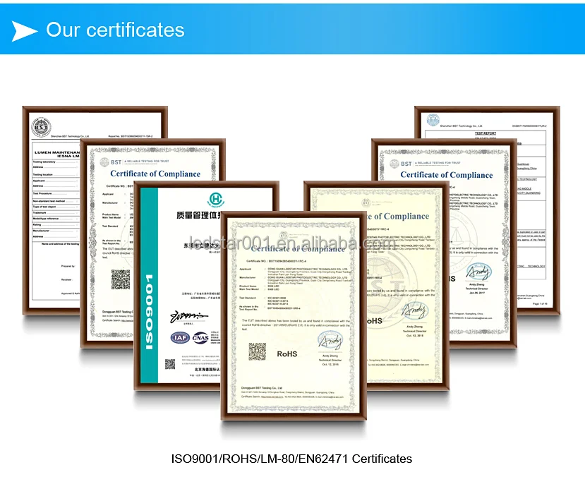 certifications