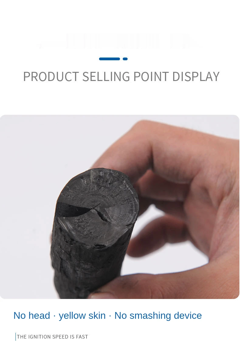 Factory Direct Sales Bbq Charcoal Taking Portable Charcoal Bbq 6 Hours Burn Charcoal For Barbecue