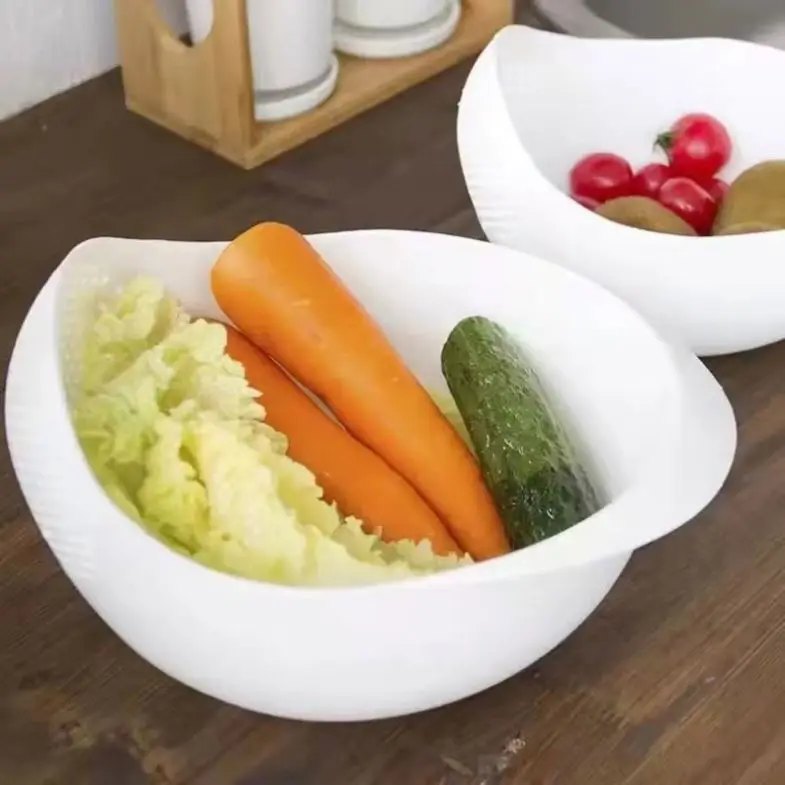 Kitchen Tools Accessories Rice Washing Strainer Filter Basket Colander Sieve Fruit Vegetable Bowl Drainer Cleaning Gadgets Food