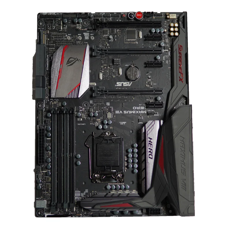 Совершенно новая настольная игровая материнская плата LGA 1151 DDR4 61 ГБ i7/i5/i3/Pentium/Celeron для ASUS MAXIMUS VIII