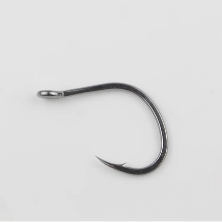 NT1000-322 Wholesale Freshwater barb high carbon steel fishing hooks