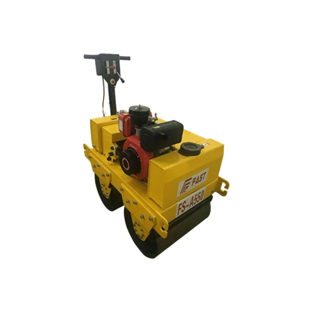 Double drum compactor mini road roller compactor machine