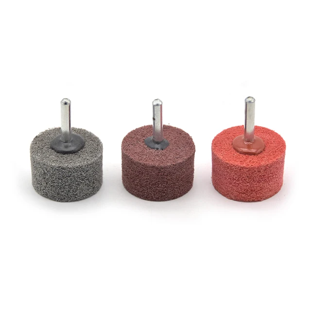 Aluminium Oxide Tough Enough to Metal Rust Removal/Smoothing/Sharpening, Different Shape Non woven Grinding head