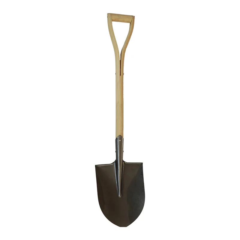 Factory Direct Sales High Quality Metal Gardening Hand Tools Steel Spade Shovel