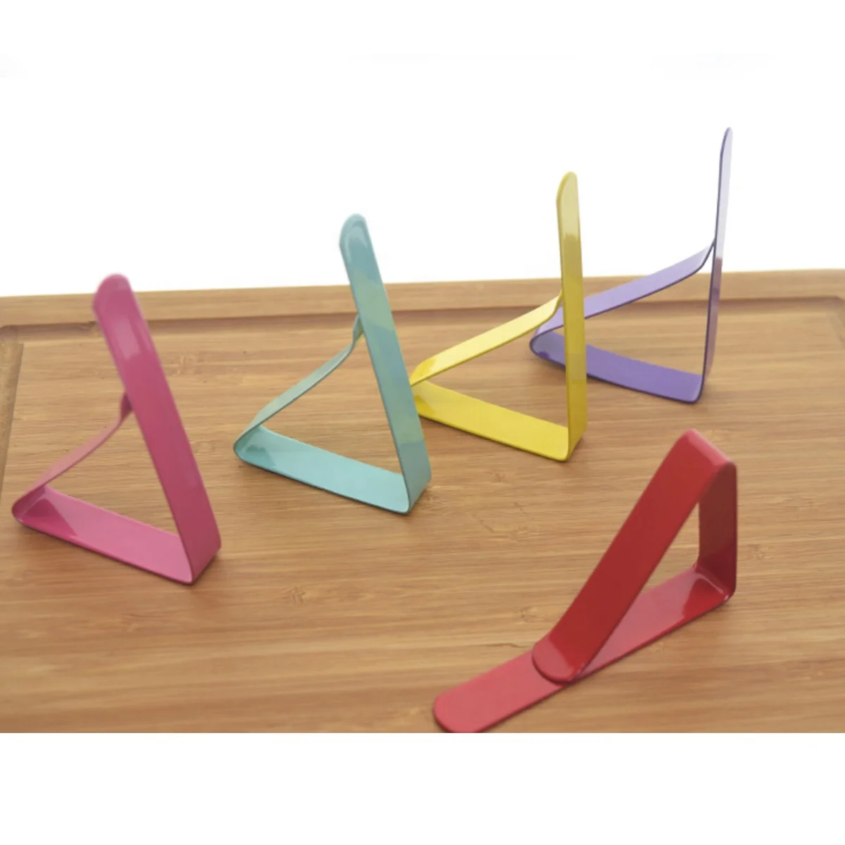 
AMZ Best Seller Factory Supply Kitchen Metal Stainless Steel Table Cloth Clips Tablecloth Clamps for Wedding 