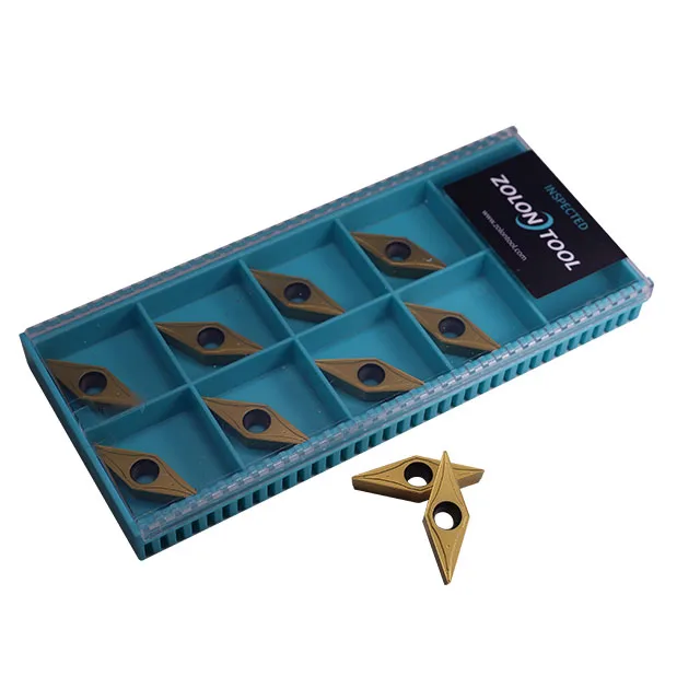 DCMT/CCMT/VBMT-FG  Cermet Inserts Yellow Coating  Turning Inserts  Turning Tool