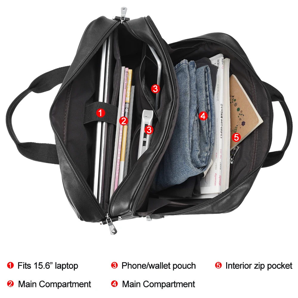 Мужской кошелек Tiding высокое качество цвета: черный для бизнеса; Мужская обувь на плоской подошве сумка адвокат читать из коровьей кожи Портфели кожаные портфели мужчин