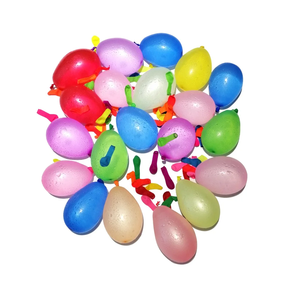500pcs Wholesale Summer Party 3 inch Latex Biodegradable Ballon Quick Fill Instant Water Balloon