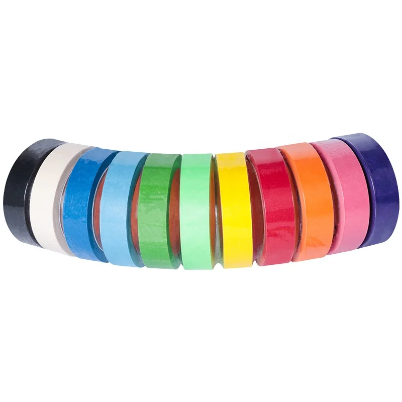 BYSLI Spray Colorful Paper Natural Customized Paint Waterproof Rubber Adhesive 160U Masking Tape