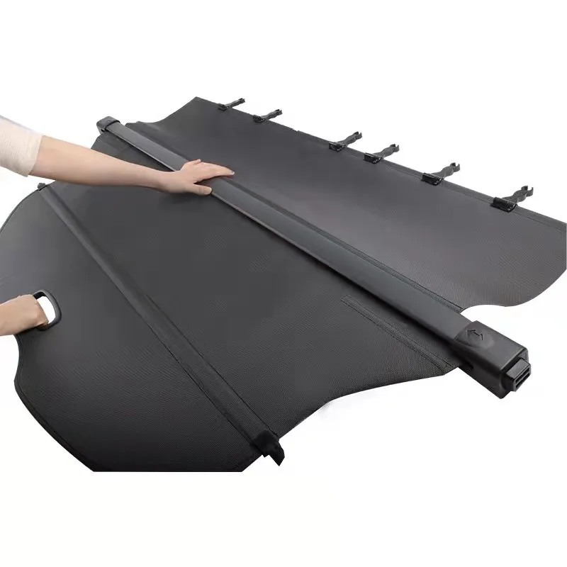 New car accessories retractable car trunk curtain cargo tray for SSANG Yong Korando
