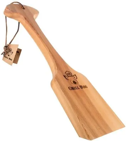 Grill Scrapers Bristle-Free  Full Size Grill Dog Cedar Hog BBQ Grill Brush Scraper