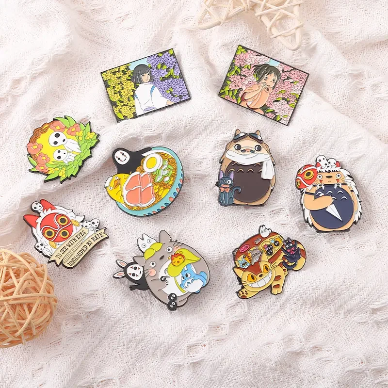 Customized Enamel Pins Soft Lapel Badge Rubber Clutches Hard Enamel Type For Enamel Pins