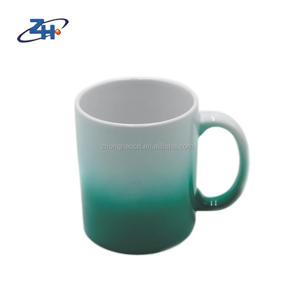 Sublimation Mug Tea Coffee Cup Porcelain Blank White Ceramic Cups Customized CLASSIC Mugs Custom Color Ceramic to Sublimate 11oz