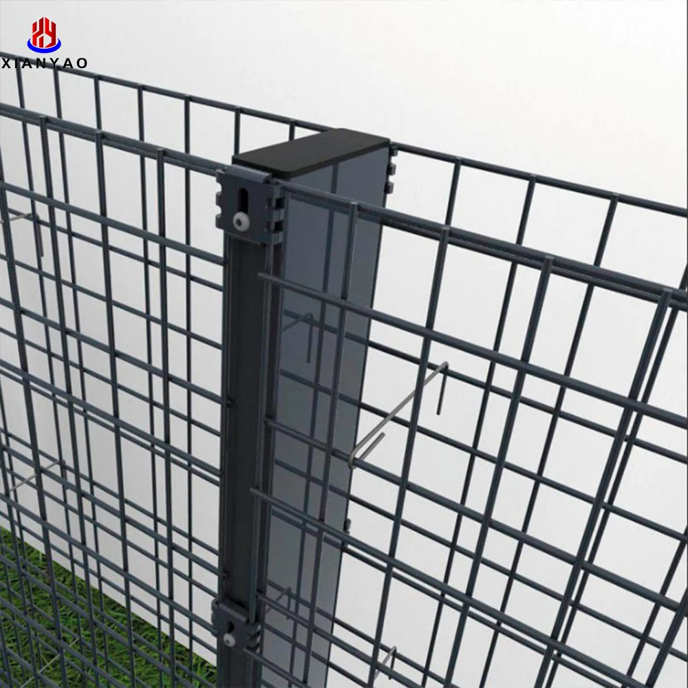 manufacturer welded wire mesh panel  netting gabion mesh fence system